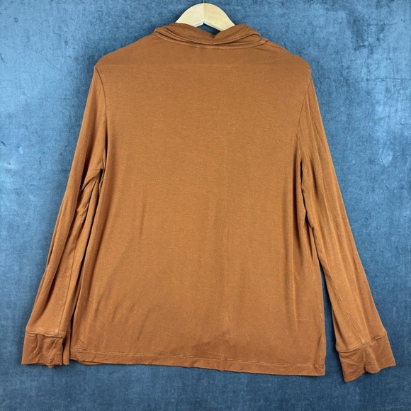 EUC SKIMS Women’s Copper Button-Down, Butter-soft Pajama Top Sz Medium - Picture 6 of 7